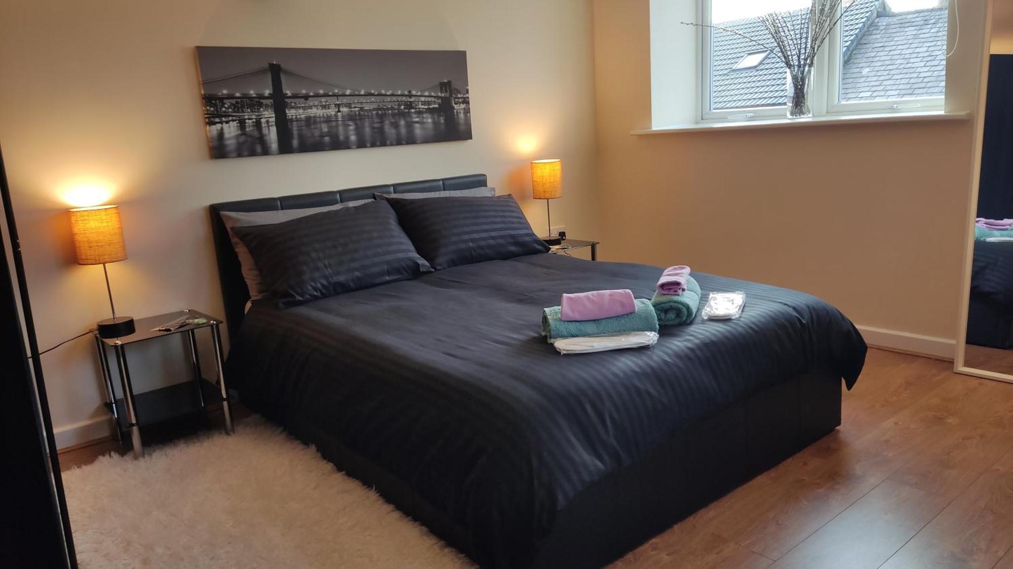 Apartmán Modern 1-Bed Flat In Wigan Exteriér fotografie